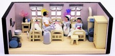 Miniaturstube Krankenstube