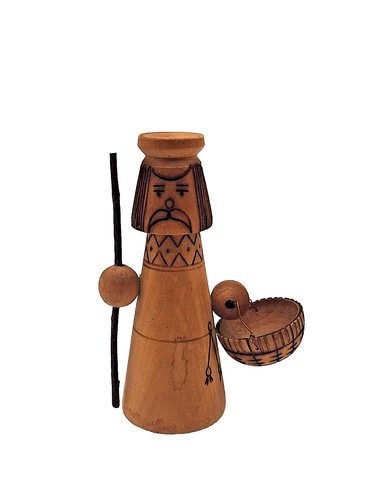 Alte holz figur - alte,