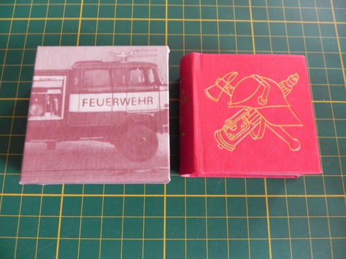 Ddr feuerwehr mini buch - ddr,