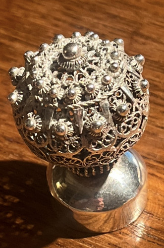 Alter silber zierkorken 800 - alter, silber-zierkorken