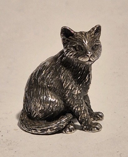 Setzkastenfigur sitzende katze - sitzende,