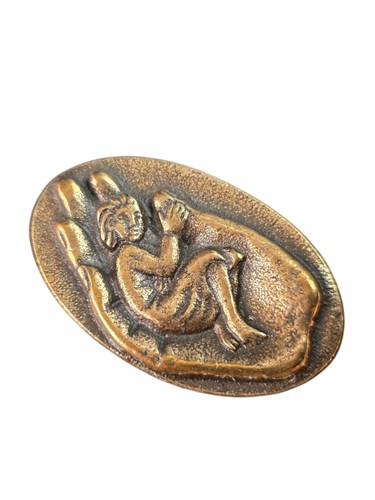Vintage bronze handschmeichler - vintage,