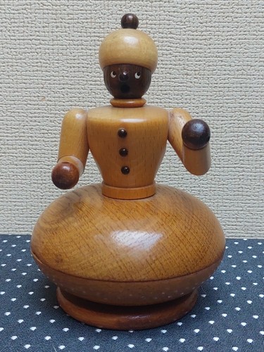Vintage erzgebirge holzfigur - vintage,