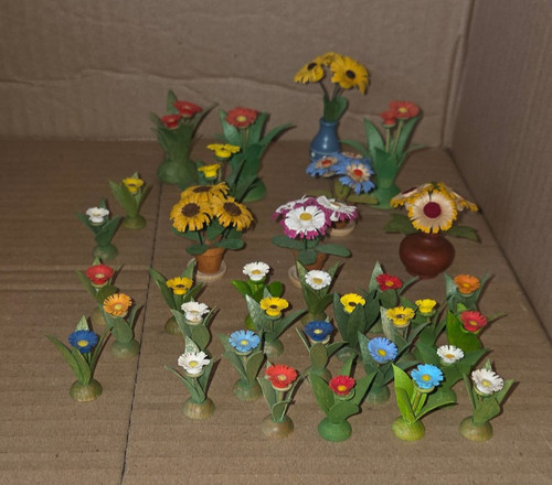 Konvolut aus miniaturblumen - konvolut, 34