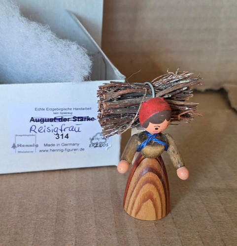 Miniaturfigur waldfrau mit - miniaturfigur,