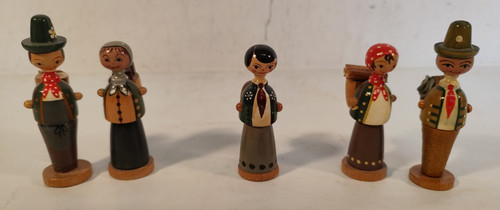 Holzfigur bayer tiroler - holzfigur,