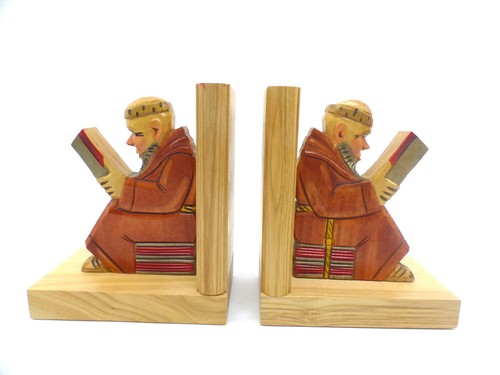 Buchstützen holz geschnitzt - holz,