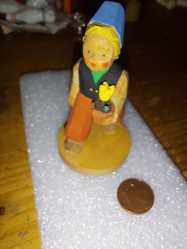 Schumann wagner holz figur - schumann, holz-figur